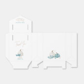 小さなかぼちゃの秋の赤ちゃんシャワー フェイバーボックス (折り畳みなし)