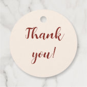 小さなかぼちゃの秋の赤ちゃんシャワー |男女兼用 | フェイバータグ (裏面)