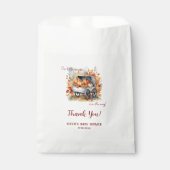 小さなかぼちゃの秋の赤ちゃんシャワー |男女兼用 | フェイバーバッグ (正面)