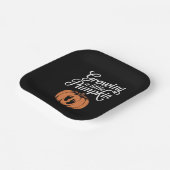 小さなかぼちゃの秋妊娠の成長 ペーパープレート (傾斜あり)