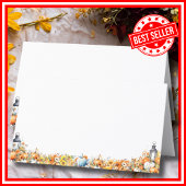 小さなかぼちゃの秋秋のフローラ赤ちゃんシャワー プレイスカード