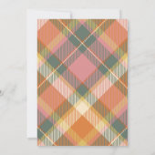 小さなかぼちゃの秋秋の赤ちゃんシャワーの招待 招待状 (裏面)