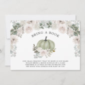 小さなかぼちゃの誕生日セージフローラ 招待状 (正面)