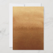 小さなかぼちゃの誕生日パーティー赤ちゃんシャワーInvita 招待状 (裏面)