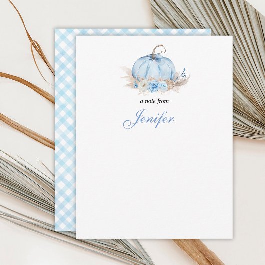 小さなかぼちゃの赤ちゃんグリーティングカード ノートカード