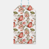 小さなかぼちゃの赤ちゃんシャワーありがとうメッセージカード ギフトタグ (裏面)