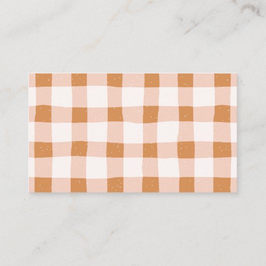 小さなかぼちゃの赤ちゃんシャワーおむつラッフルカード エンクロージャーカード (裏面)