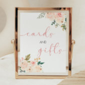 小さなかぼちゃの赤ちゃんシャワーカードとギフトサイン ポスター