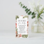 小さなかぼちゃの赤ちゃんシャワーベビー 名刺 (スタンド正面)