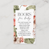 小さなかぼちゃの赤ちゃんシャワーベビー 名刺 (正面)