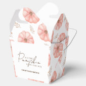 小さなかぼちゃの赤ちゃんシャワー フェイバーボックス (オープン)