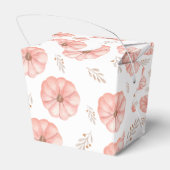 小さなかぼちゃの赤ちゃんシャワー フェイバーボックス (裏面サイド)