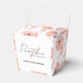 小さなかぼちゃの赤ちゃんシャワー フェイバーボックス (正面サイド)