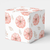 小さなかぼちゃの赤ちゃんシャワー フェイバーボックス (裏面サイド)