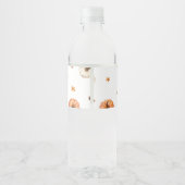 小さなかぼちゃの赤ちゃんシャワー ペットボトルラベル (裏面)