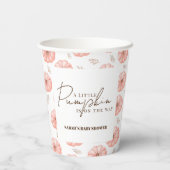 小さなかぼちゃの赤ちゃんシャワー 紙コップ (裏面)