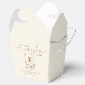 小さなかぼちゃの赤素朴ちゃんシャワー フェイバーボックス (オープン)