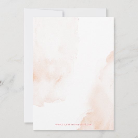 小さなかぼちゃは彼女の方法で彼女の秋の赤ちゃんシャワー 招待状 (裏面)