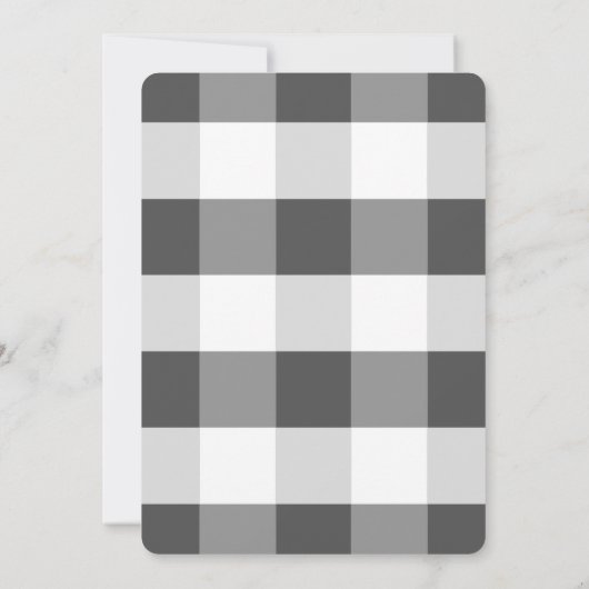 小さなかぼちゃピンク黒の赤ちゃんシャワー（郵便） 招待状 (裏面)