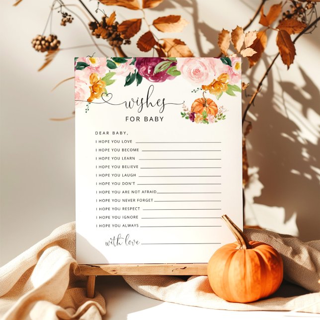 小さなかぼちゃフローラがベビーを願う (クリエイターアップロード済み)