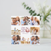 小さなかぼちゃ紫色のピンクのフローラ数々の写真 (スタンド正面)