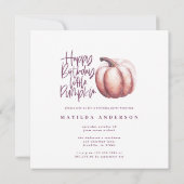 小さなかぼちゃ紫色のピンクのフローラ数々の写真 (裏面)