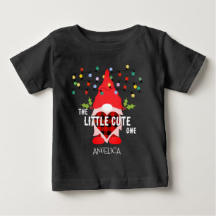 小さなかわいいクリスマス格言 ベビーTシャツ