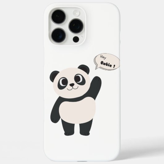 小さなかわいいパンダ Case-Mate iPhoneケース (裏面)