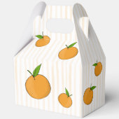 小さなかわいこちゃんお洒落の赤ちゃんシャワー フェイバーボックス (裏面)