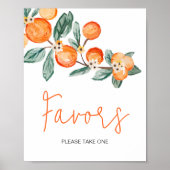 小さなかわいこちゃんがオレンジの好意を寄せようとしている ポスター (正面)