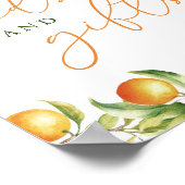 小さなかわいこちゃんがカードとギフトのサインを途中にある ポスター (角)