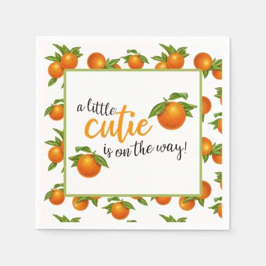 小さなかわいこちゃんがナプキン スタンダードカクテルナプキン (正面)