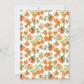 小さなかわいこちゃんが誕生の発表だ 案内状 (裏面)