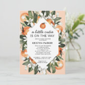 小さなかわいこちゃんが赤ちゃんシャワーでドライブに行く 招待状 (スタンド正面)