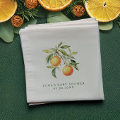 小さなかわいこちゃんが赤ちゃんシャワーを浴びている スタンダードランチョンナプキン