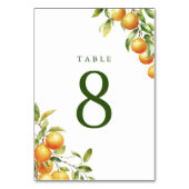 小さなかわいこちゃんが赤ちゃんシャワーを浴びている テーブルナンバー (正面)