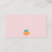 小さなかわいこちゃんが途中おむつラッフルカードにある エンクロージャーカード (裏面)