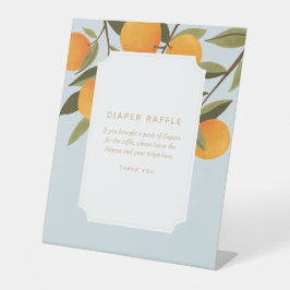 小さなかわいこちゃんが途中おむつラッフル 台座サイン