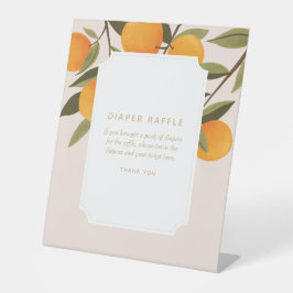 小さなかわいこちゃんが途中おむつラッフル 台座サイン