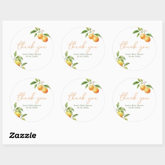 小さなかわいこちゃんが途中のシャワーの好意シール ラウンドシール (シート)