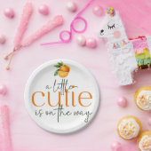 小さなかわいこちゃんが途中のプレート ペーパープレート (パーティー)