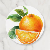 小さなかわいこちゃんが途中のメッセージカードラベル フェイバータグ (裏面)