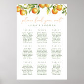 小さなかわいこちゃんが途中の座席表のポスター ポスター (正面)