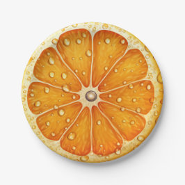 小さなかわいこちゃんが途中の紙プレート ペーパープレート