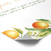 小さなかわいこちゃんが途中シャワーおむつラッフル ポスター (角)