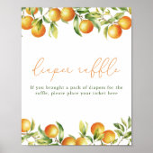 小さなかわいこちゃんが途中シャワーおむつラッフル ポスター (正面)