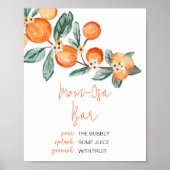 小さなかわいこちゃんが途中ママオサバー ポスター (正面)