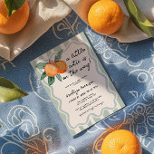 小さなかわいこちゃんのお洒落男の子のシャワー 招待状