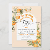 小さなかわいこちゃんの性別が明らかにする 招待状 (正面)