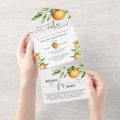 小さなかわいこちゃんの方法で赤ちゃんシャワー本ベビー オールインワン招待状 (貼ってはがせる)